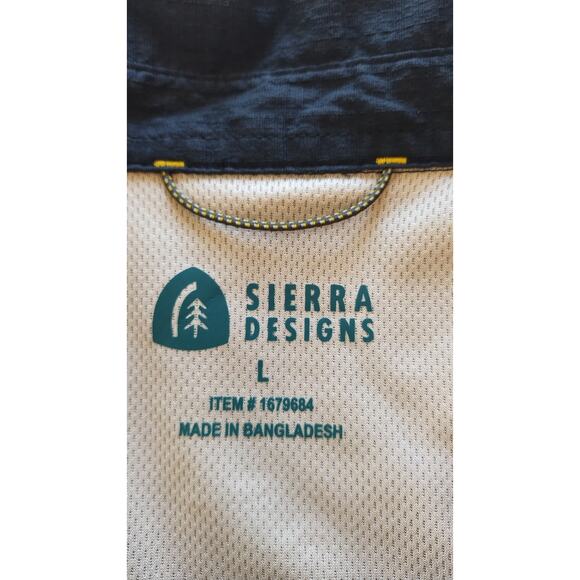 Sierra Designs Short Sleeve Button Up Shirt Men Large Blue. - Picture 6 of 12